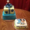 Baby Mickey 1st Birthday Cake