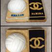 Dual Birthday Cake - Volley Ball and Chanel